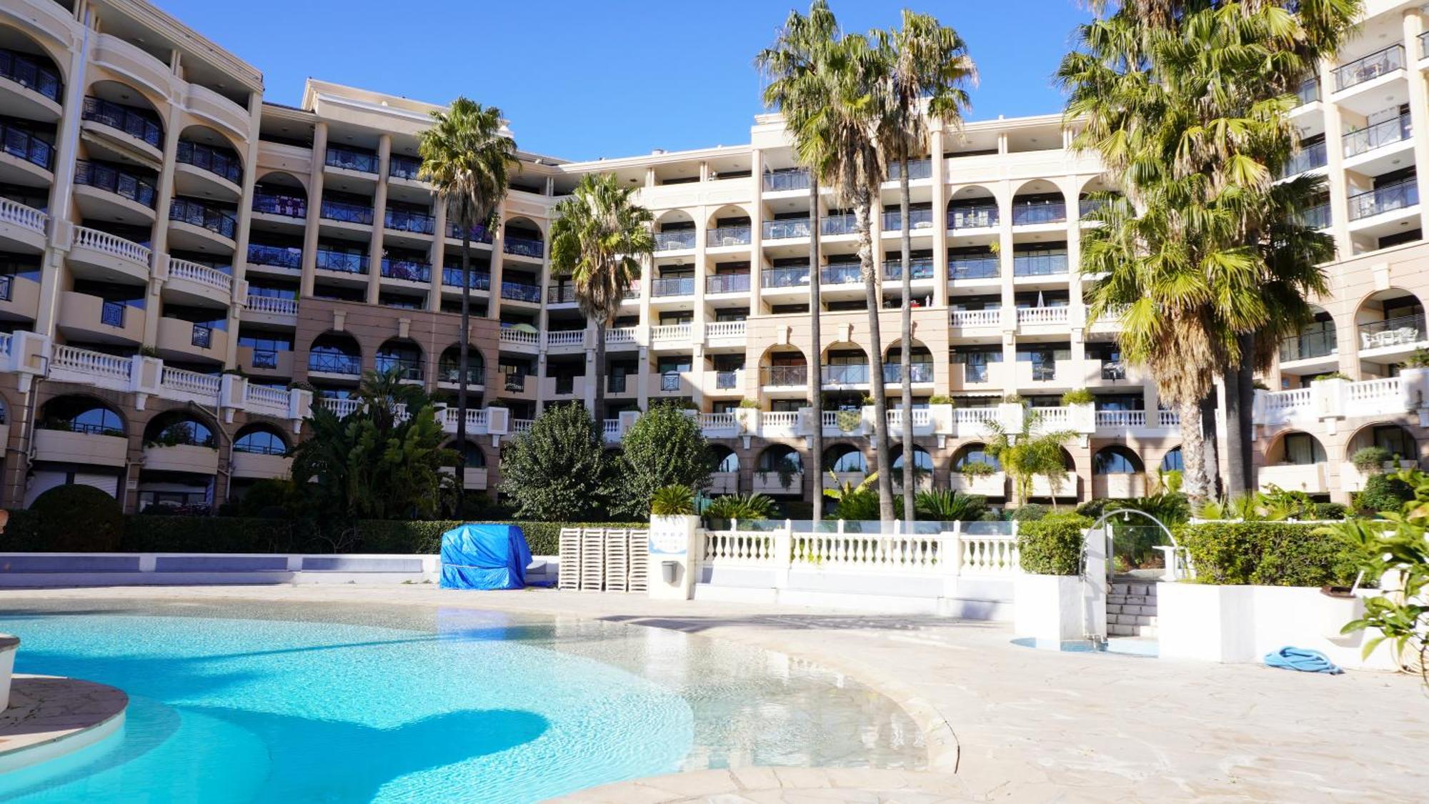 Appartement 556, Vue Mer Et Piscine By Palmazur Vacances Cannes Dış mekan fotoğraf