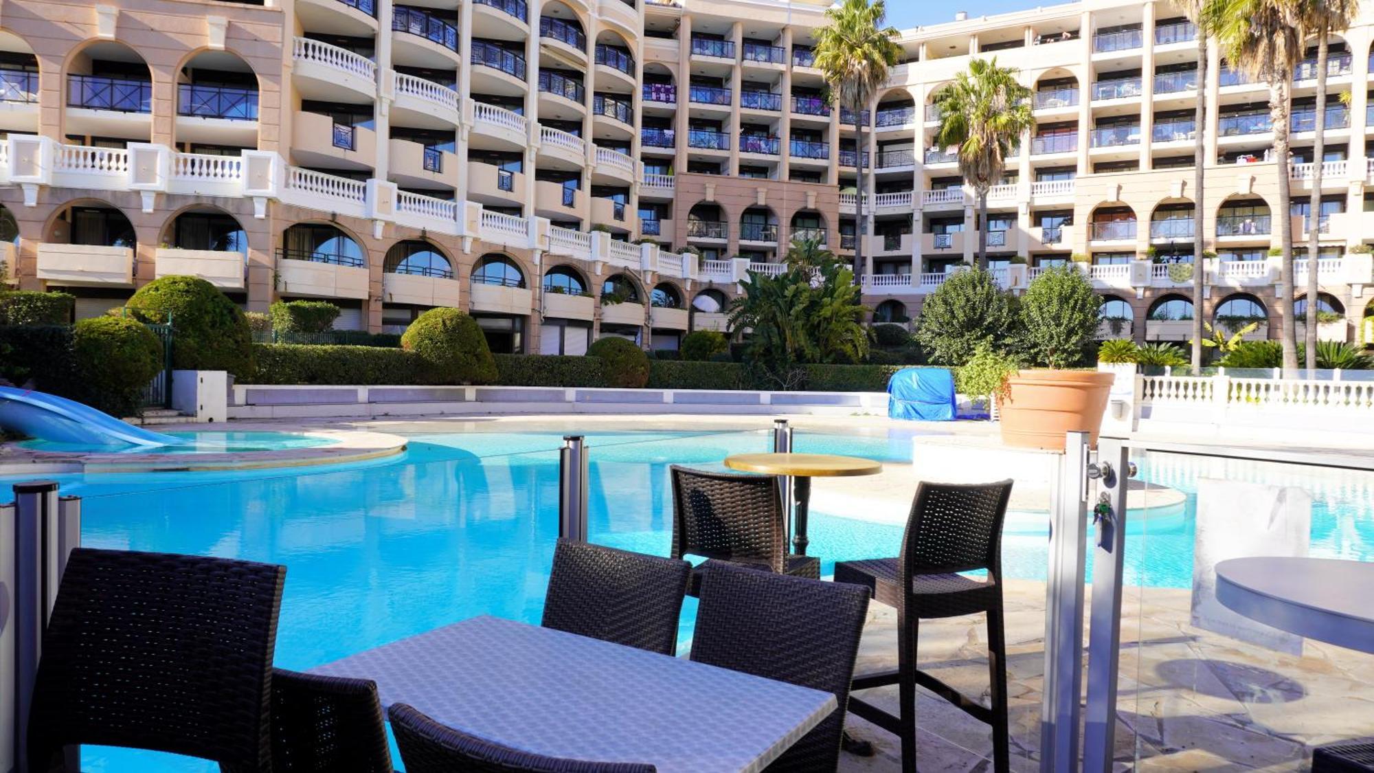 Appartement 556, Vue Mer Et Piscine By Palmazur Vacances Cannes Dış mekan fotoğraf