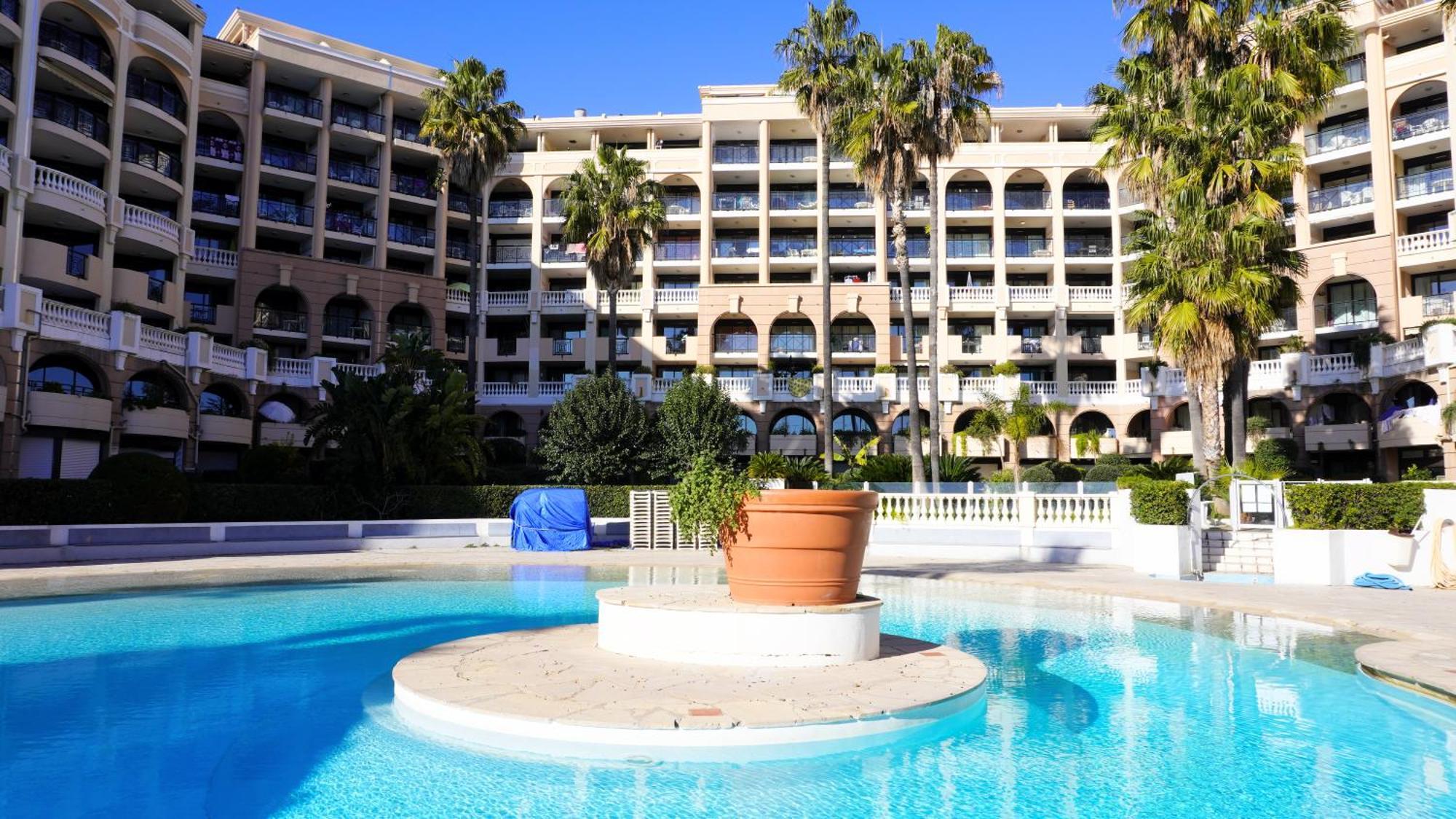 Appartement 556, Vue Mer Et Piscine By Palmazur Vacances Cannes Dış mekan fotoğraf