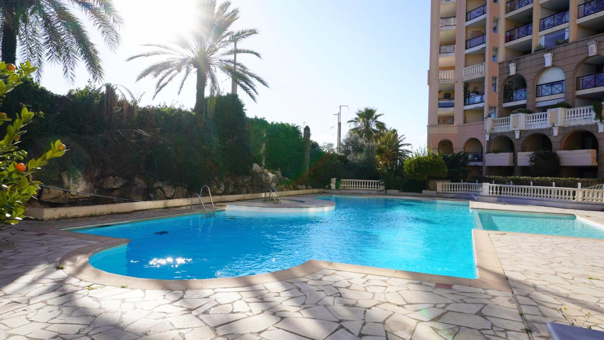 Appartement 556, Vue Mer Et Piscine By Palmazur Vacances Cannes Dış mekan fotoğraf